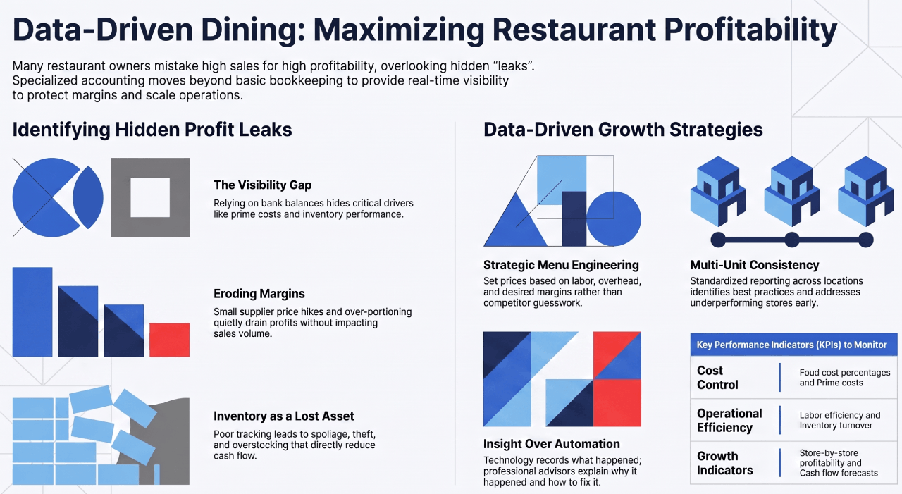 Restaurant Accounting Solutions That Improve Profitability